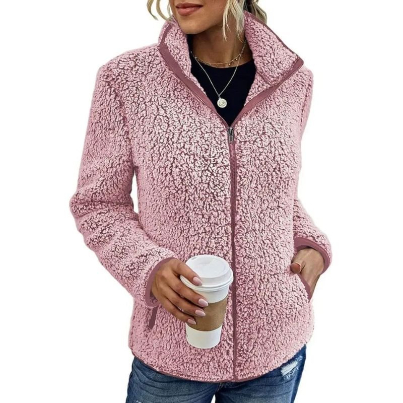 Veste Femme Polaire Confortable Zip Frontale 5