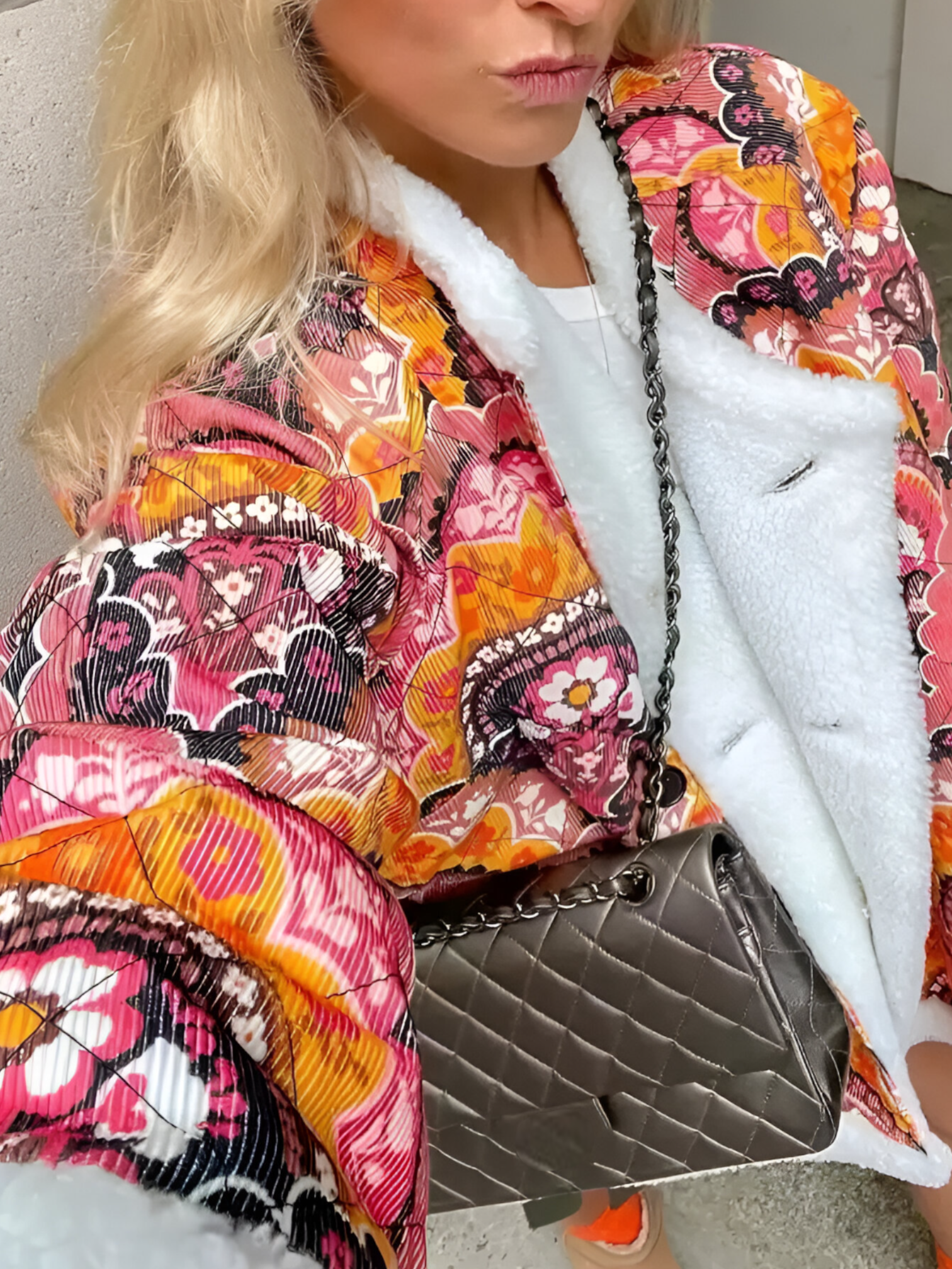 Arietta | Veste Hiver Femme Doublure Sherpa