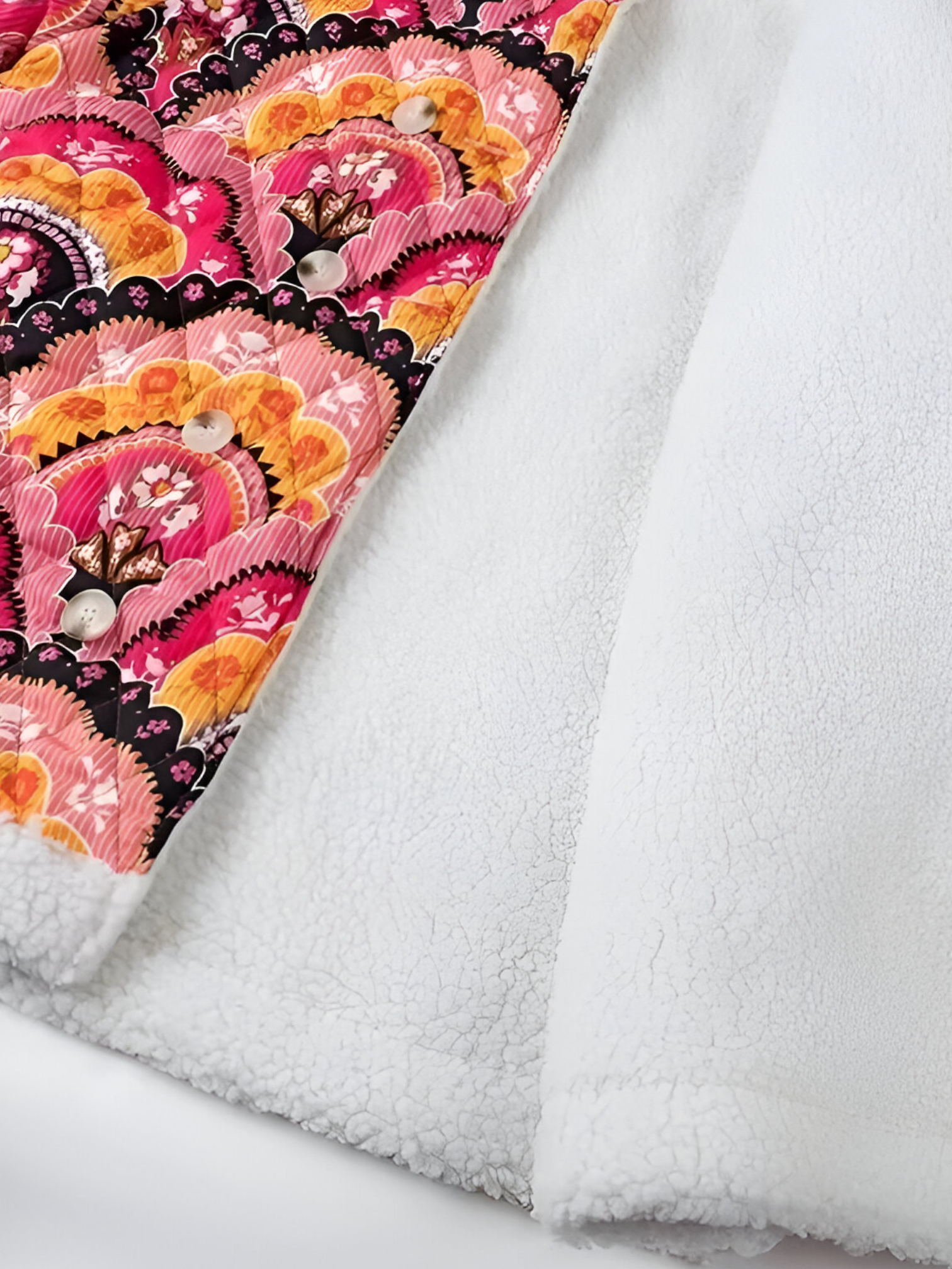 Arietta | Veste Hiver Femme Doublure Sherpa