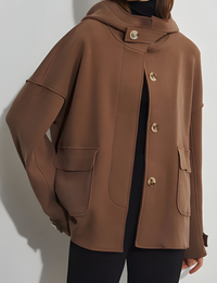 Veste Imperméable à Manches Longues Femme