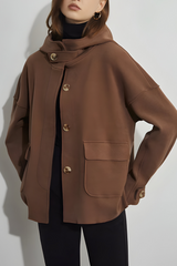 Caderina | Veste Imperméable Élégante à Manches Longues