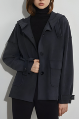 Caderina | Veste Imperméable Élégante à Manches Longues