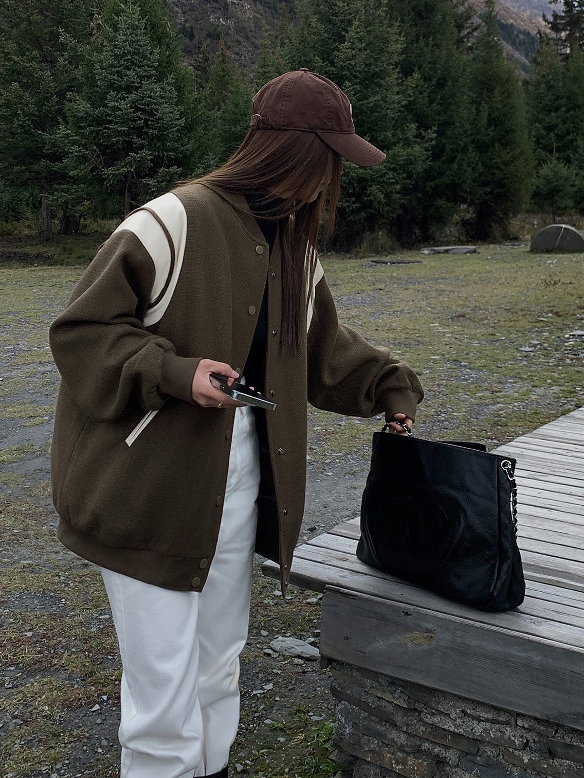 Veste Oversize Décontractée Femme 1