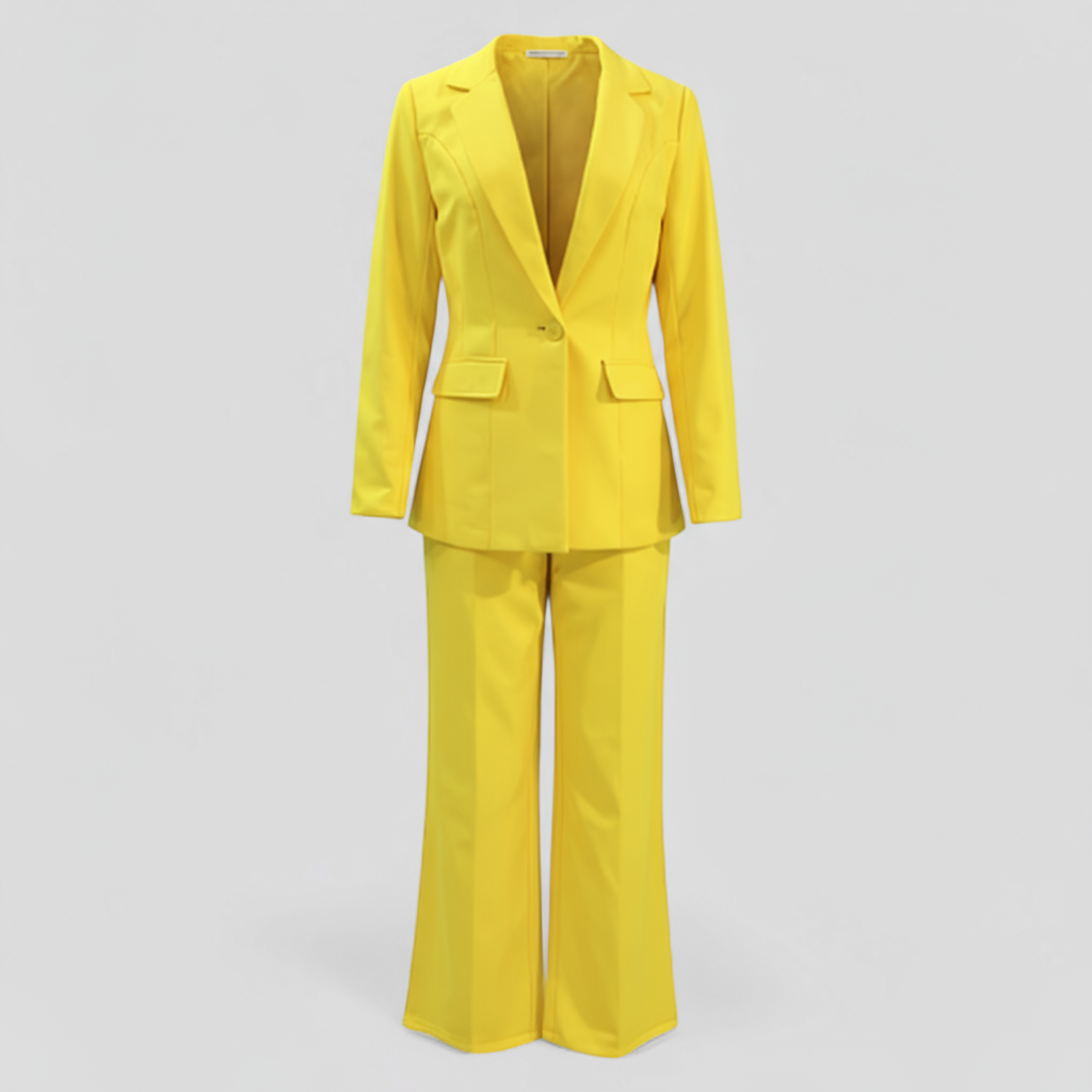 Emilia | Ensemble Tailleur Femme Chic avec Blazer et Pantalon