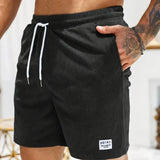 skirts : Luca – Short Décontracté en Velours Côtelé Léger avec Cordon de Serrage in van Seroa
