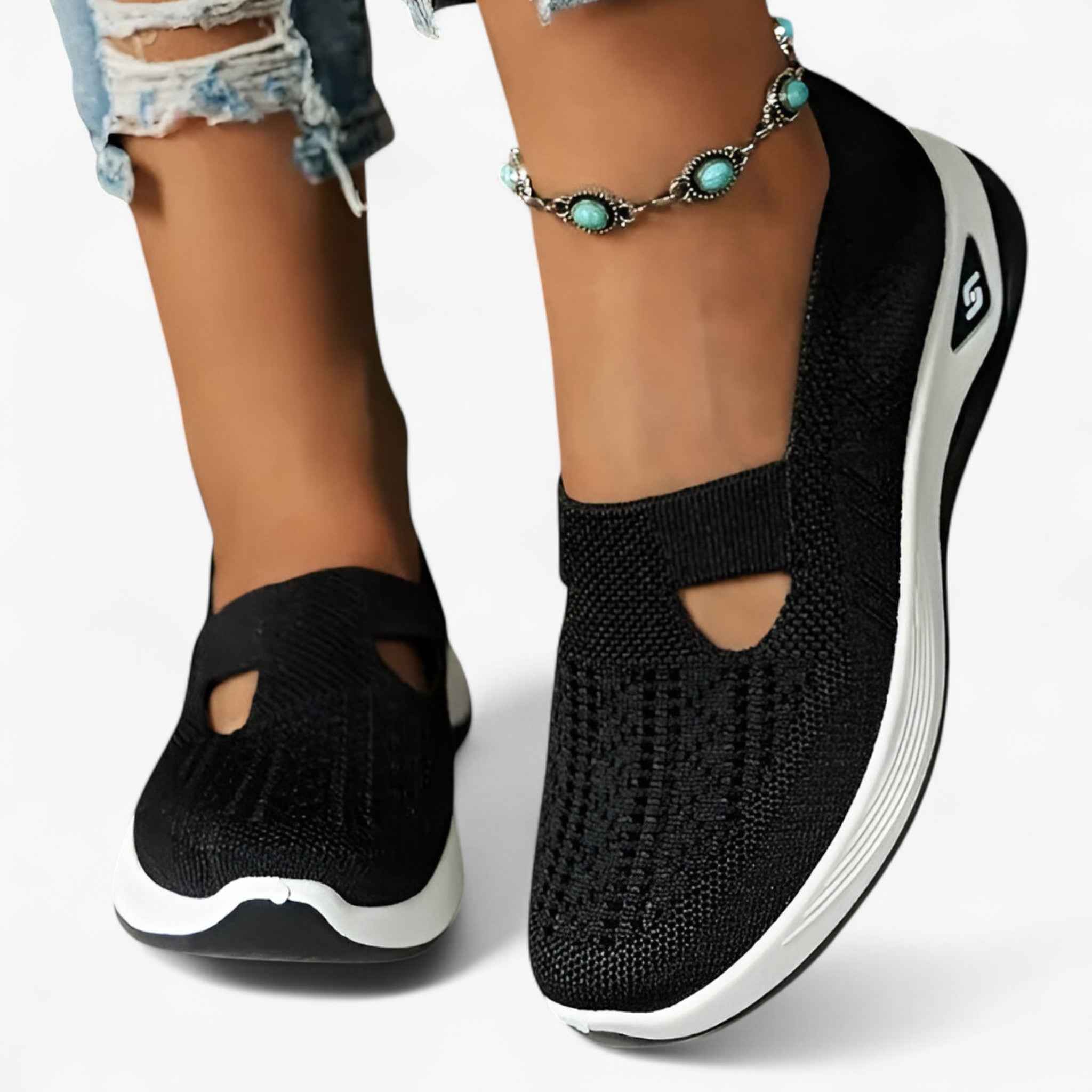 Damskie buty z denimu, lekkie i wygodne z efektywną amortyzacją