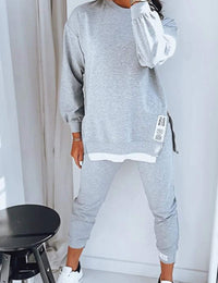 Legeres Oversize Baumwoll-Set im urbanen Streetwear-Stil