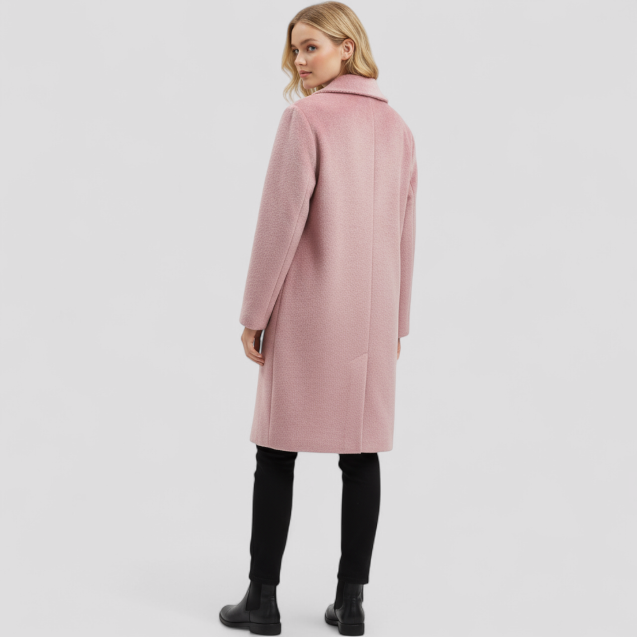 Adeline | Veste Femme Longue Élégante en Laine