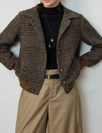 Blythe kurze Tweedjacke, mühelos schick