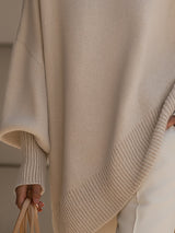 Mandy Stylish Effortless Elegance Oversized Poncho