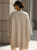 Mandy Stylish Effortless Elegance Oversized Poncho