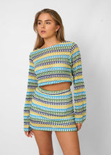 dresses : Anika – Ensemble deux pièces à motifs fait main au crochet in van Seroa