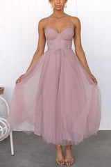 Robe Longue Femme Élégante en Mousseline - Idéale Soirée, Bal,