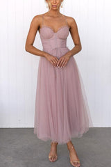 Robe Longue Femme Élégante en Mousseline - Idéale Soirée, Bal,