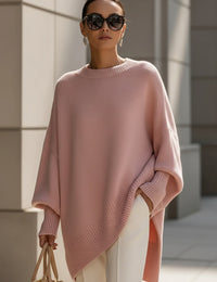 Mandy Stylish Effortless Elegance Oversized Poncho