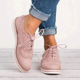 other : Mila | Chaussures Femme Cuir Élégantes Anti-Glissantes in Rose van Seroa