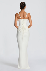 Hourglass Maxi Dress Sculpted Silhouette, Effortless Style