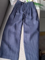 Effortless Relaxed Fit Wide-Leg Trousers