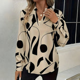 top blouses : Florence | Chemisier Femme Élégant en Tissu Respirant in van Seroa