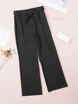 skirts : Jessie | Pantalon Femme Taille Haute Droite Confortable in van Seroa