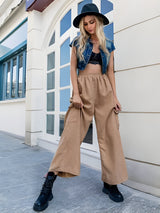 skirts : Eva | Pantalon Fluide Femme Confortable Large in van Seroa
