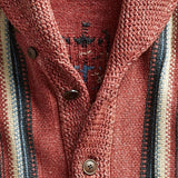 men Gebreide Adrian Vintage Jacquard Lapel Knit Cardigan Timeless