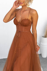 Robe Longue Femme Élégante en Mousseline - Idéale Soirée, Bal,