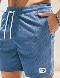 Leichte Damen-Cord-Shorts mit Kordelzug - Komfort