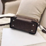 bags : Maya | Sac Bandoulière Femme Cuir Vintage Élégant in van Seroa