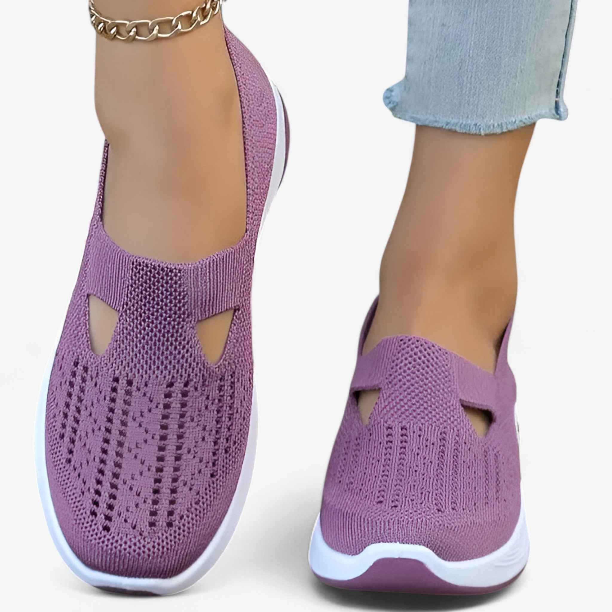 Damskie buty z denimu, lekkie i wygodne z efektywną amortyzacją