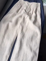 Effortless Relaxed Fit Wide-Leg Trousers