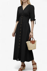 Avayah | Robe Longue en Jean Femme Élégante