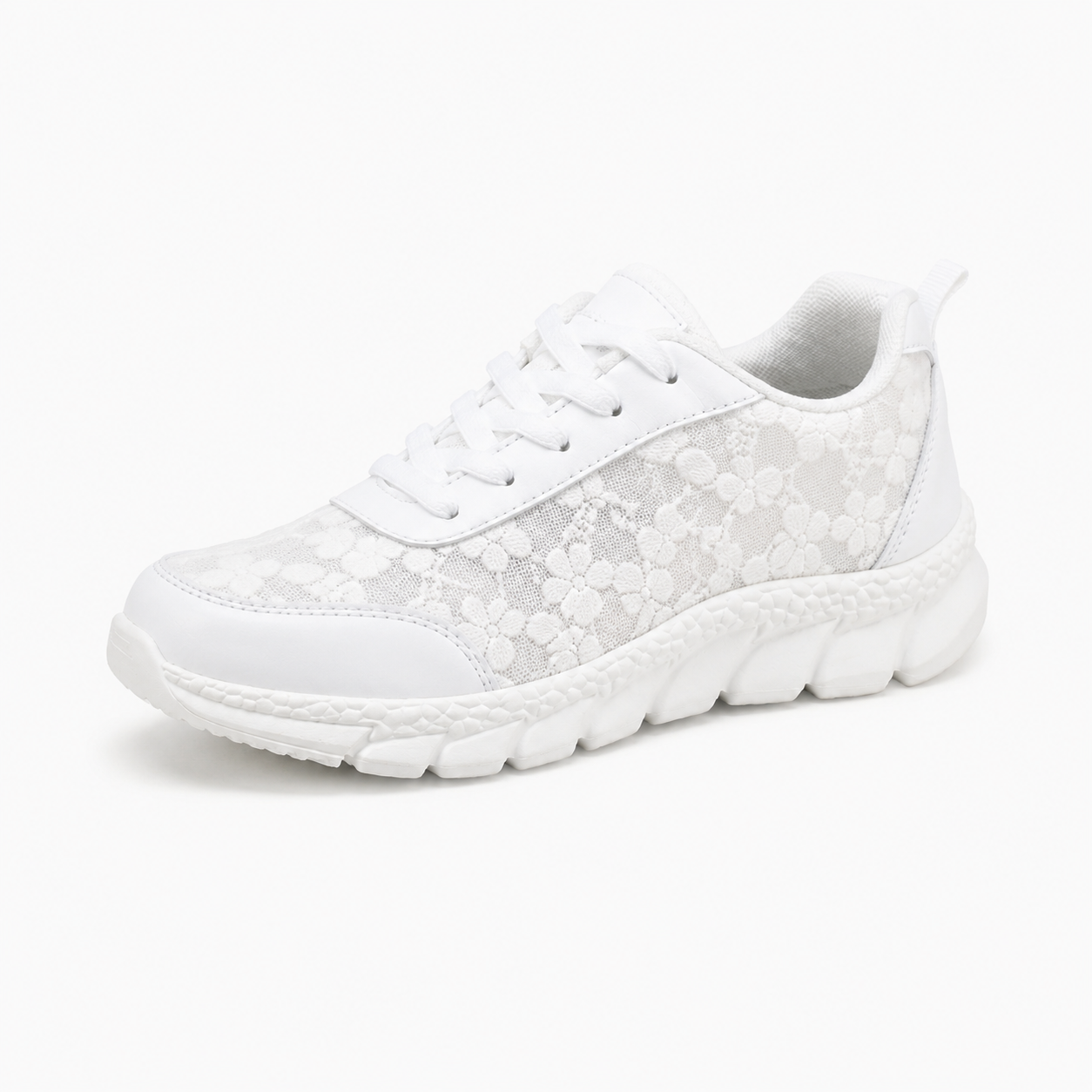 Baskets Femmes Confortables en Tissu Femme