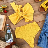 Bikini Femme Bandeau Chic Élégant 2
