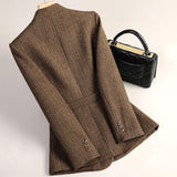 Blazer Femme Chic en Laine 2