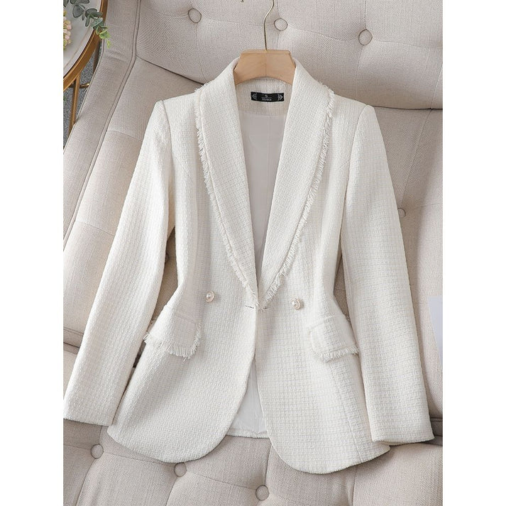 Blazer Femme Élégant avec Franges 9