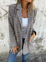 Blazer Noir Femme Élégant Classique 4