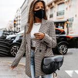 Blazer Noir Femme Élégant et Polyvalent 4