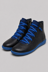 Bottines confortables pour femme, élégantes en cuir souple,