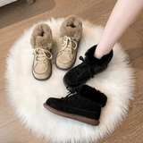Bottes D'Hiver Femme Semelle Épaisse Élégantes 2