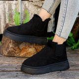Bottes Décontractées Femmes Doublées Fourrure 4