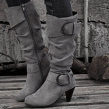 Bottes Femme Élégantes en Daim Confortables 6