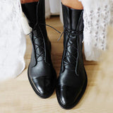 Bottes Femme Talon Élégantes Noires 10 cm 0
