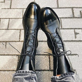 Bottes Femme Talon Élégantes Noires 10 cm 1