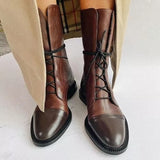 Bottes Femme Talon Élégantes Noires 10 cm 3