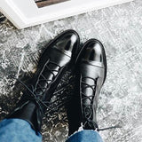 Bottes Femme Talon Élégantes Noires 10 cm 5