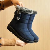 Bottes Hiver Femme Élégantes et Chaudes 0