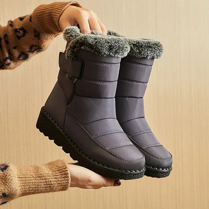 Bottes Hiver Femme Élégantes et Chaudes 2