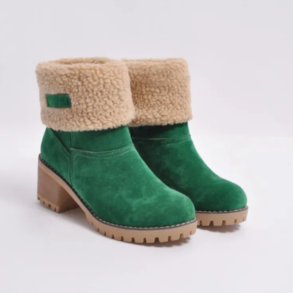 Bottes Hiver Femme Élégantes et Chaudes 4