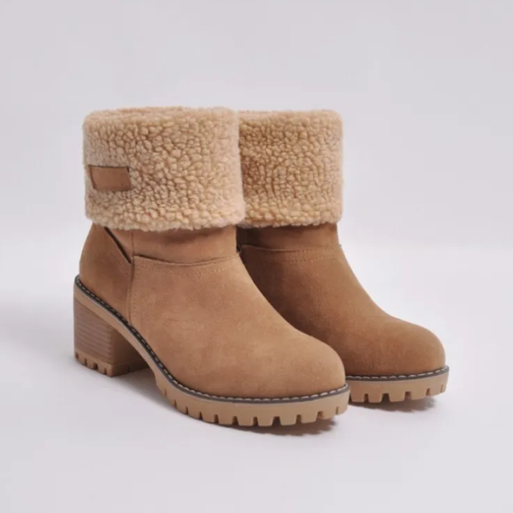 Bottes Hiver Femme Élégantes et Chaudes 5